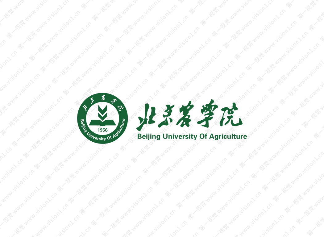 北京农学院logo校徽PNG透明底ai矢量素材