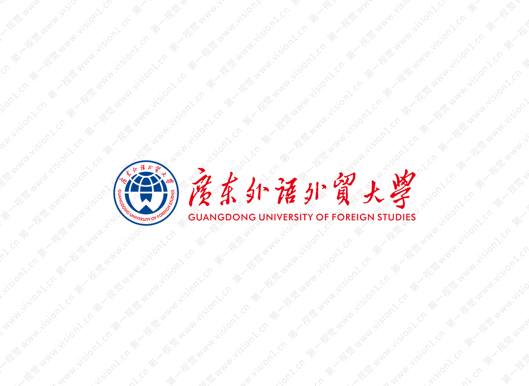 广东外语外贸大学logo校徽PNG透明底ai矢量素材