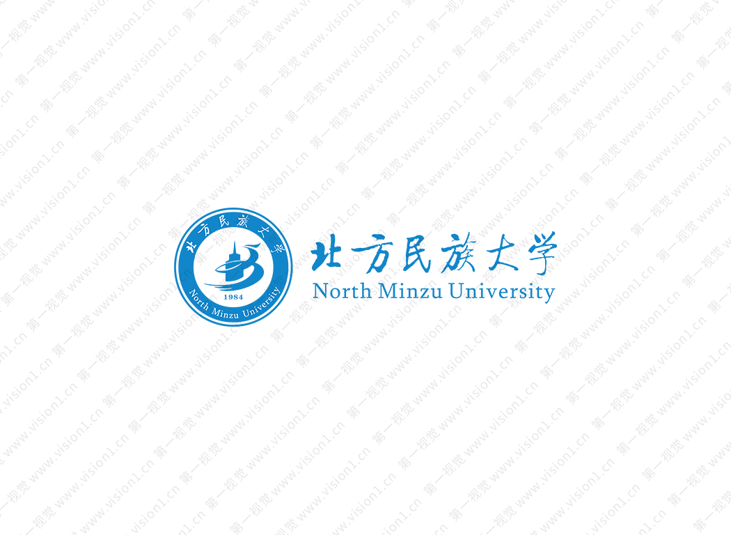 北方民族大学logo校徽PNG透明底ai矢量素材