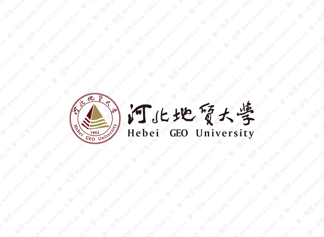 河北地质大学logo校徽PNG透明底ai矢量素材