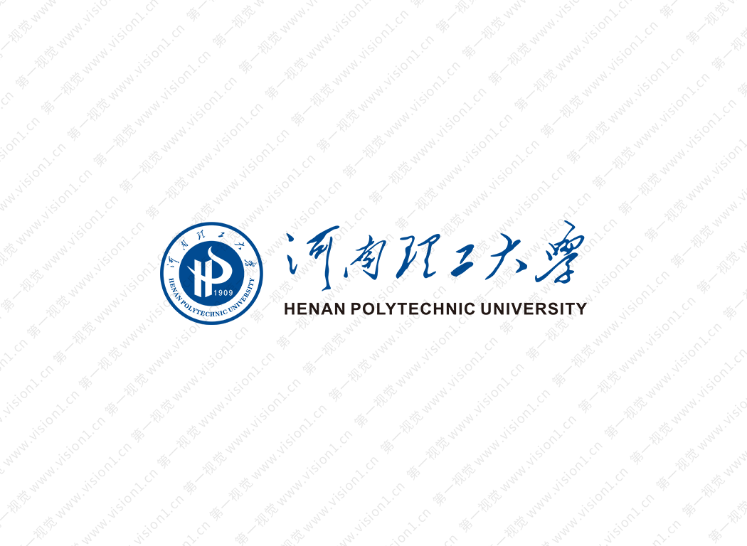 河南理工大学logo校徽PNG透明底ai矢量素材