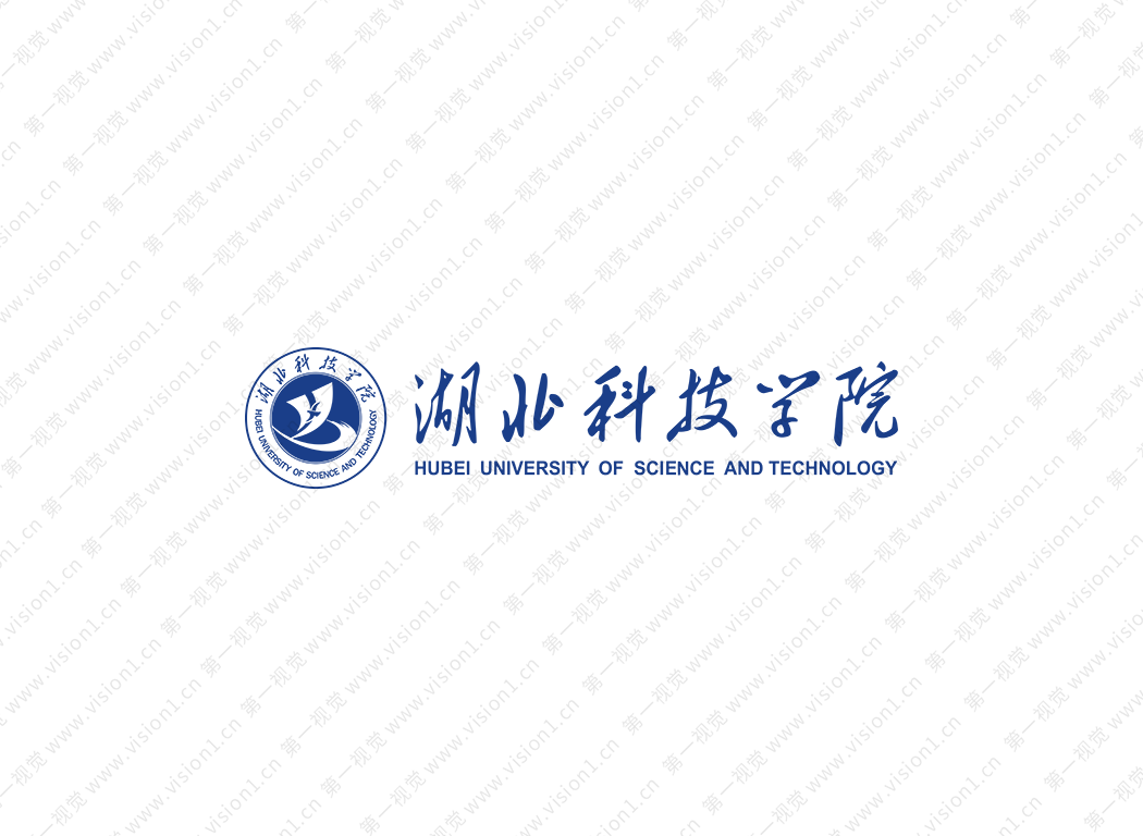 湖北科技学院logo校徽PNG透明底ai矢量素材