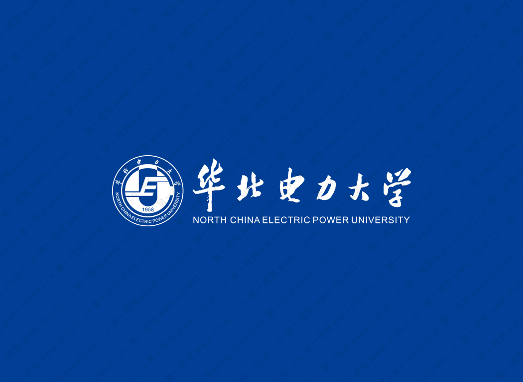 华北电力大学logo校徽PNG透明底ai矢量素材