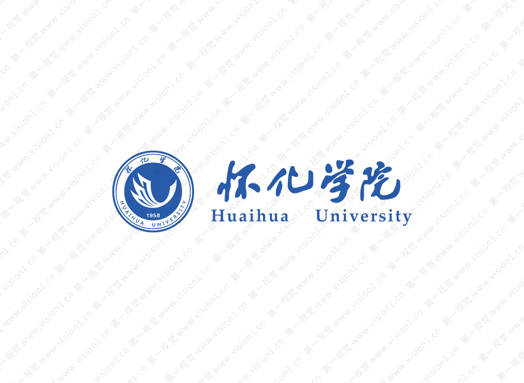 怀化学院logo校徽PNG透明底ai矢量素材