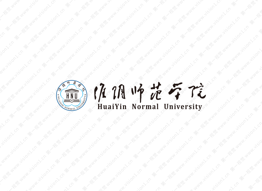 淮阴师范学院logo校徽PNG透明底ai矢量素材
