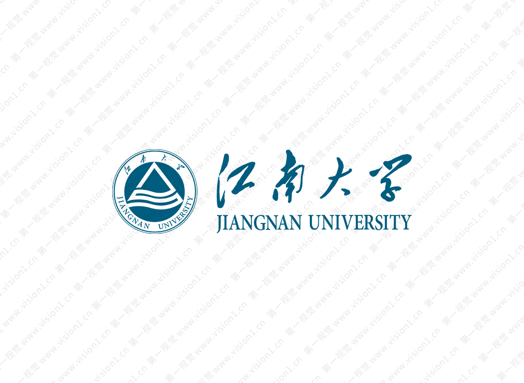 江南大学logo校徽PNG透明底ai矢量素材