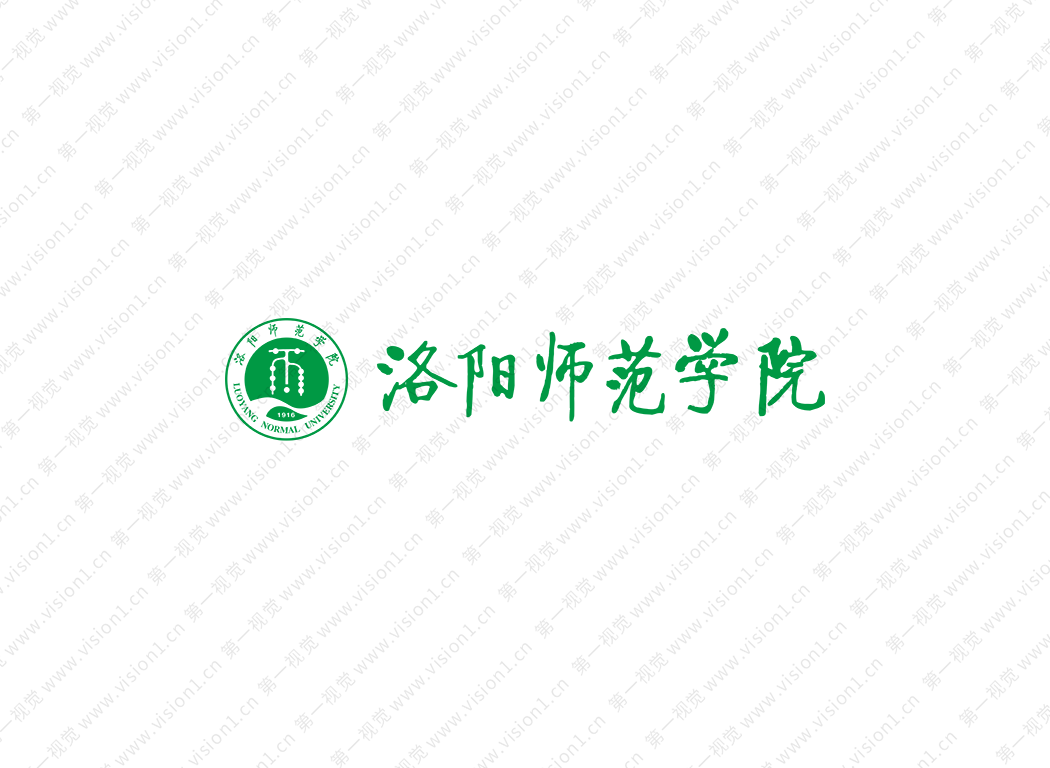 洛阳师范学院logo校徽PNG透明底ai矢量素材