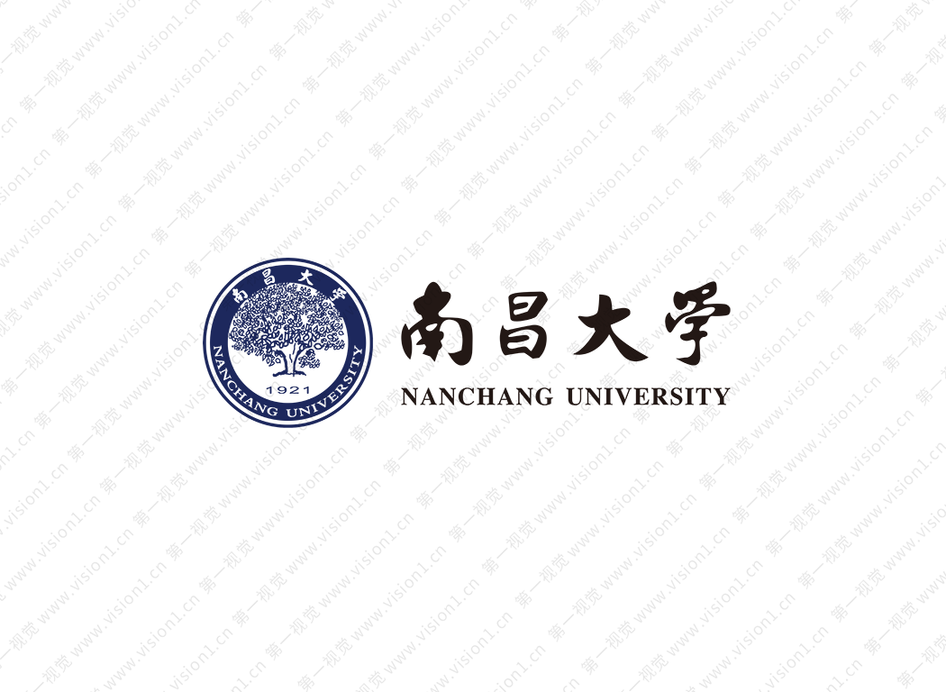南昌大学logo校徽PNG透明底ai矢量素材
