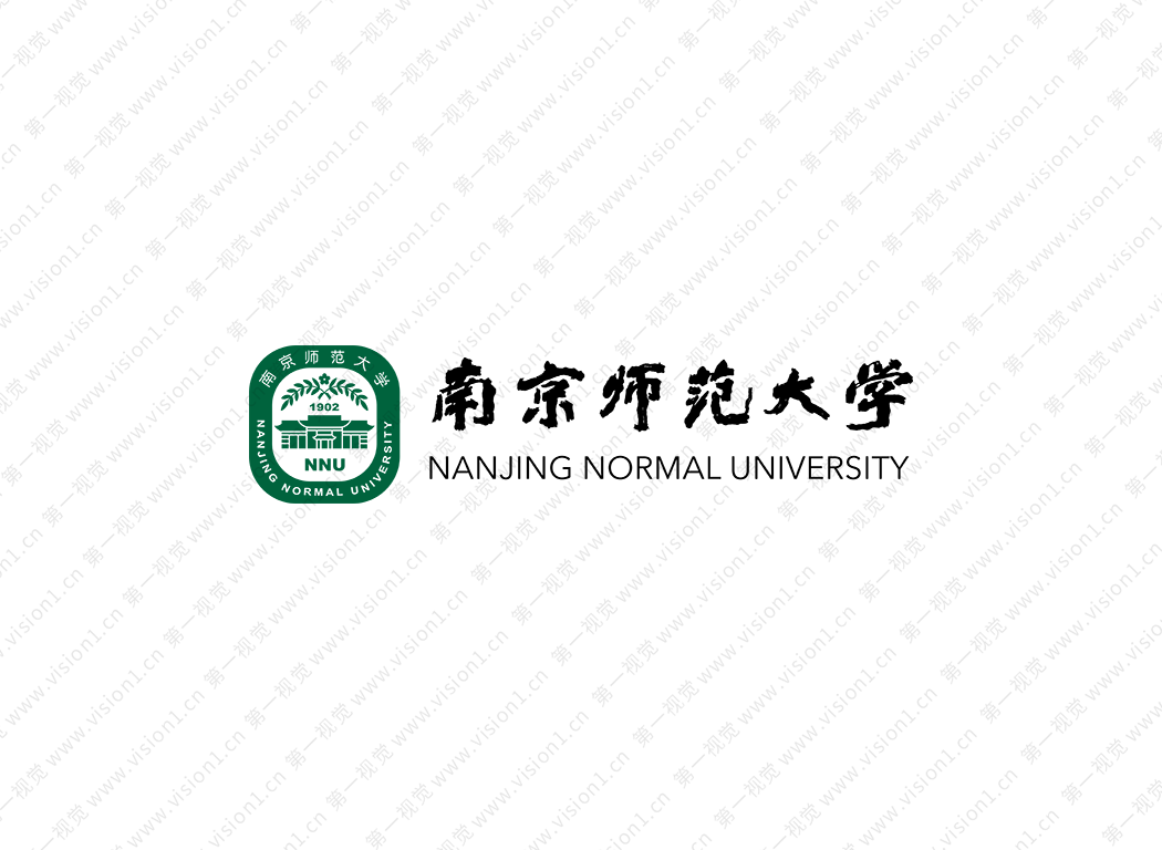 南京师范大学logo校徽PNG透明底ai矢量素材
