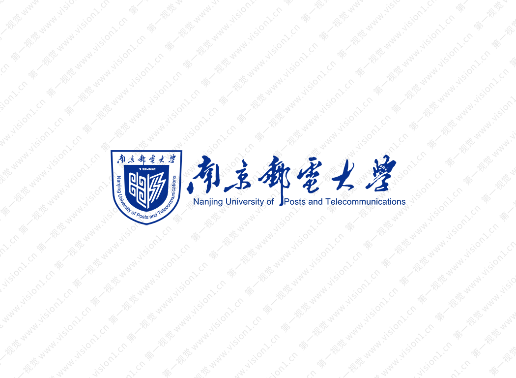 南京邮电大学logo校徽PNG透明底ai矢量素材
