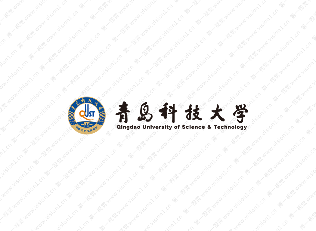 青岛科技大学logo校徽PNG透明底ai矢量素材