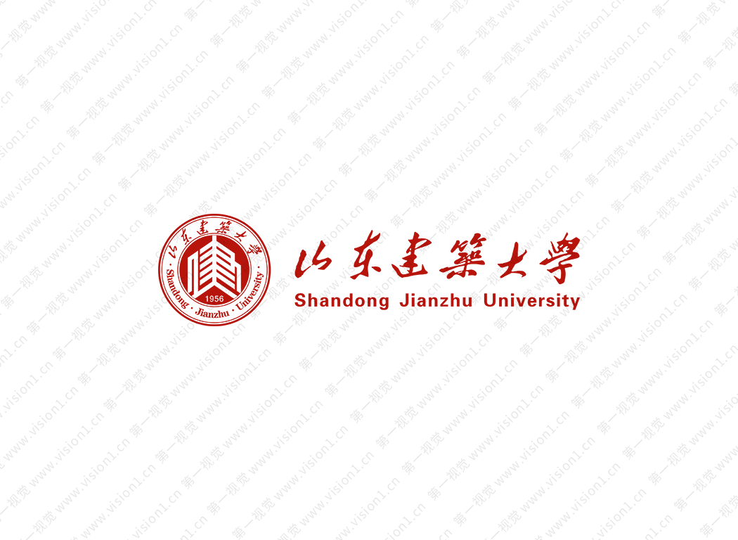 山东建筑大学logo校徽PNG透明底ai矢量素材