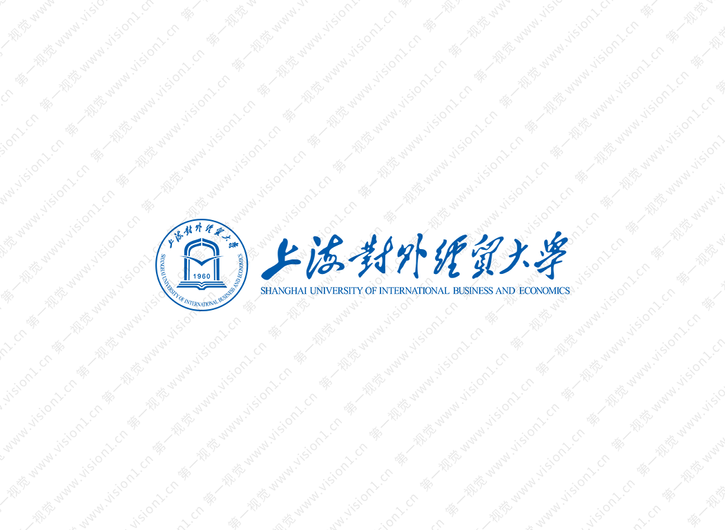 上海对外经贸大学logo校徽PNG透明底ai矢量素材