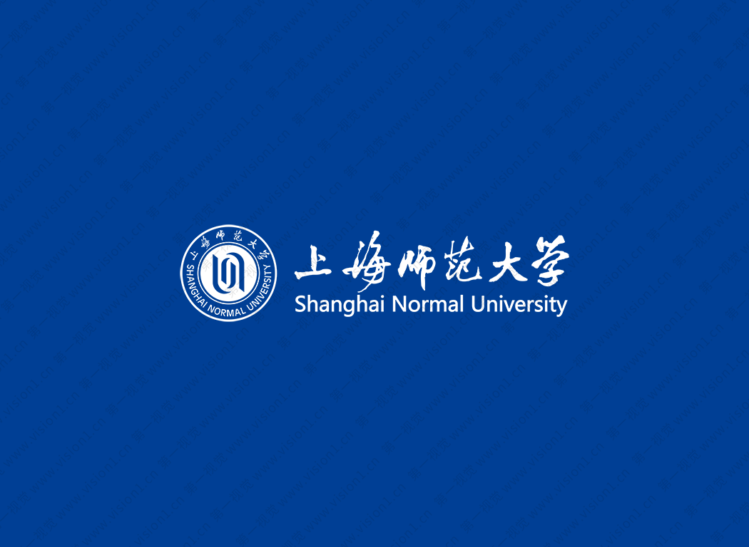 上海师范大学logo校徽PNG透明底ai矢量素材