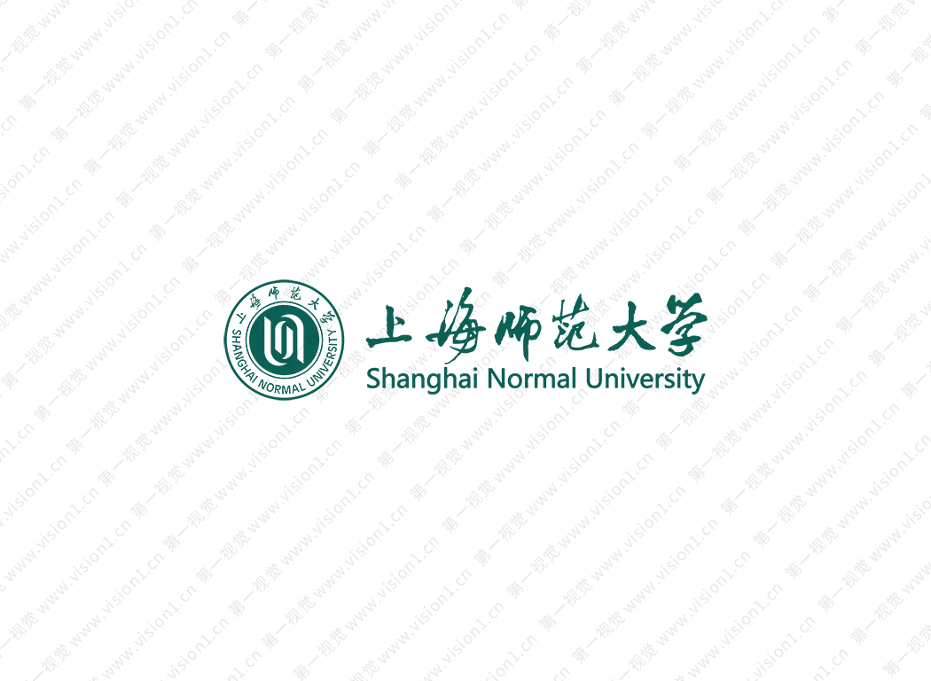 上海师范大学logo校徽PNG透明底ai矢量素材