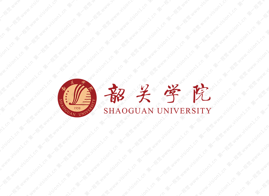 韶关学院logo校徽PNG透明底ai矢量素材