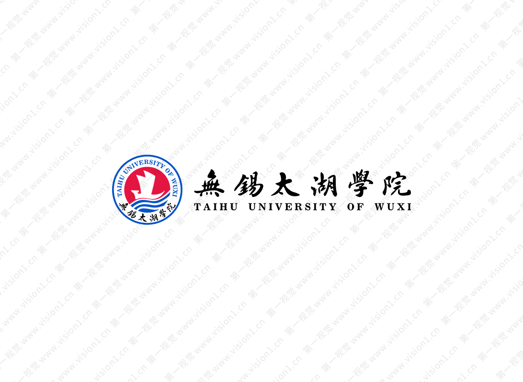 无锡太湖学院logo校徽PNG透明底ai矢量素材