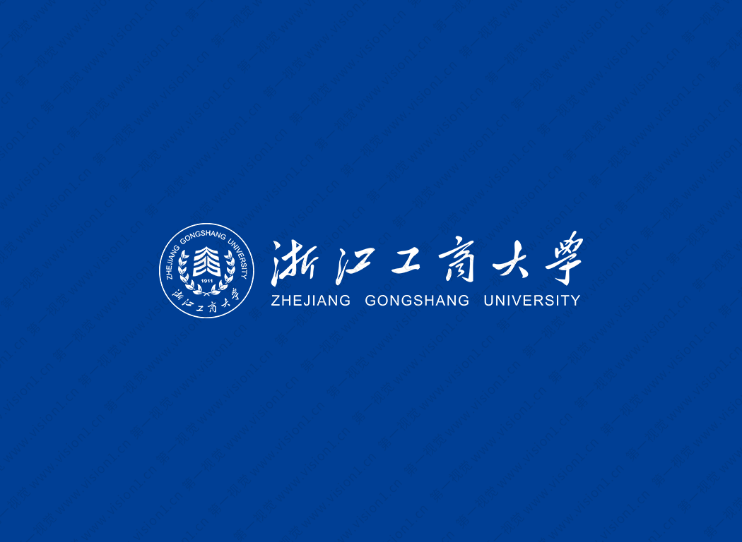 浙江工商大学logo校徽PNG透明底ai矢量素材