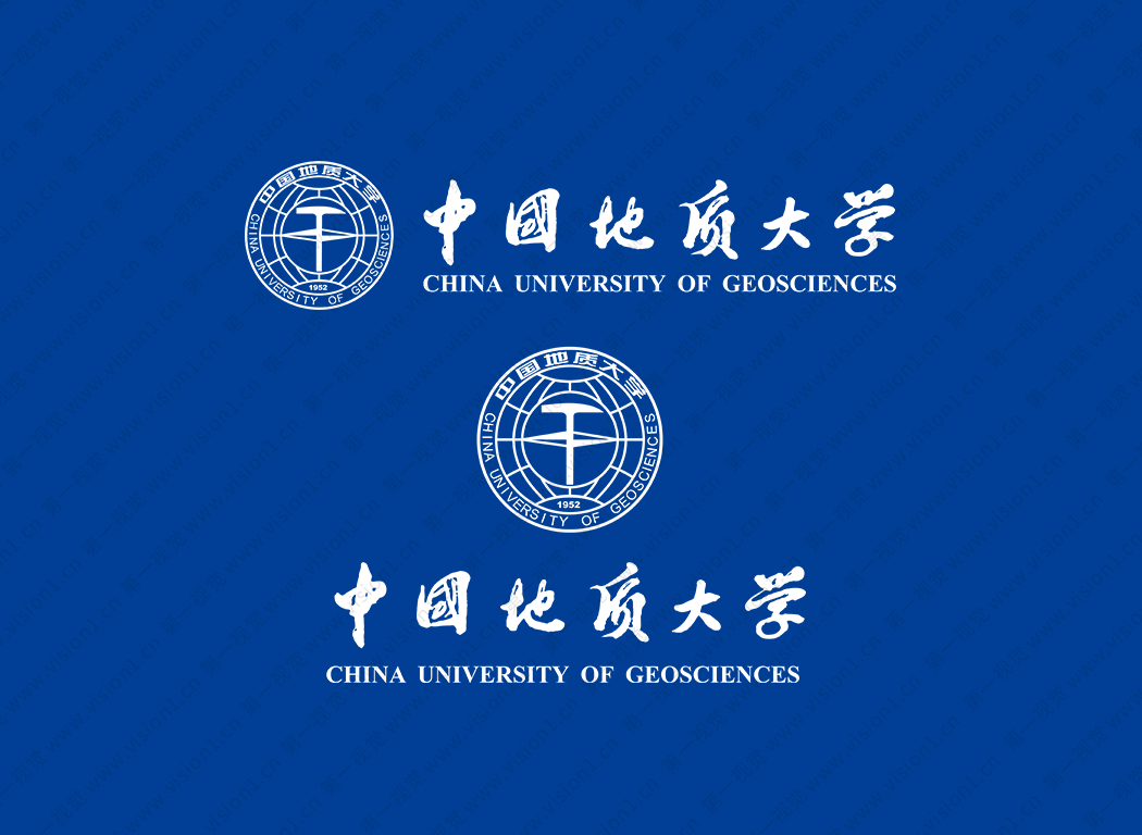 中国地质大学（武汉）logo校徽PNG透明底ai矢量素材