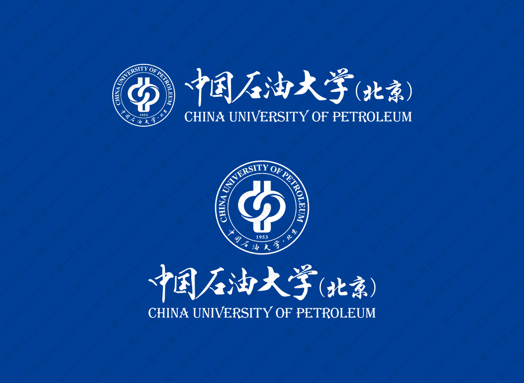 中国石油大学(北京)logo校徽PNG透明底ai矢量素材