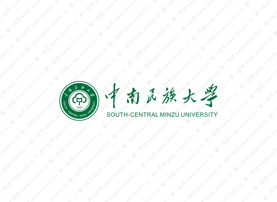中南民族大学logo校徽PNG透明底ai矢量素材