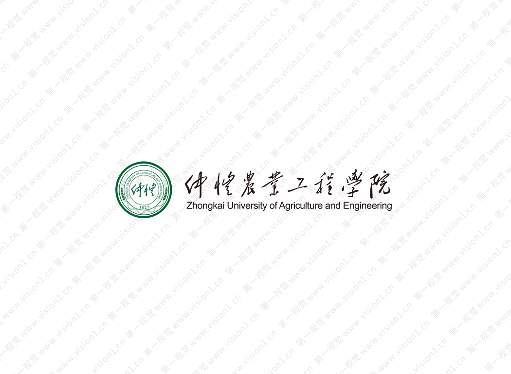 仲恺农业工程学院logo校徽PNG透明底ai矢量素材