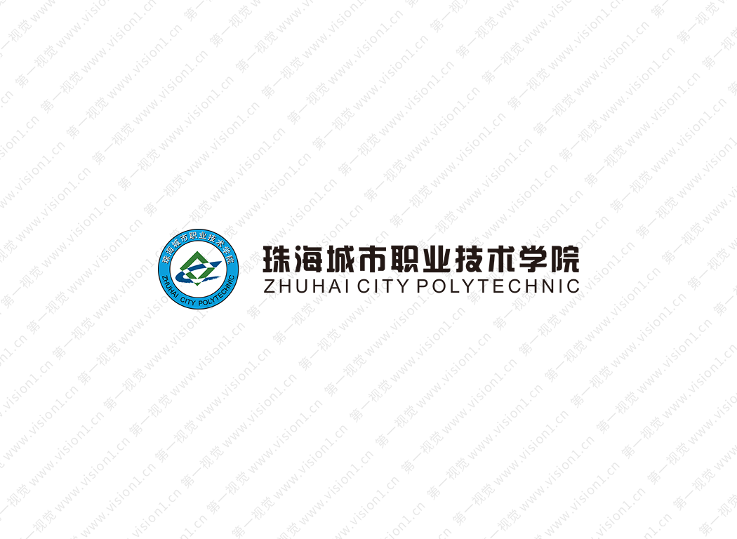 珠海城市职业技术学院logo校徽PNG透明底ai矢量素材