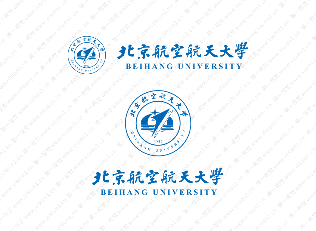 北京航空航天大学logo校徽PNG透明底ai矢量素材