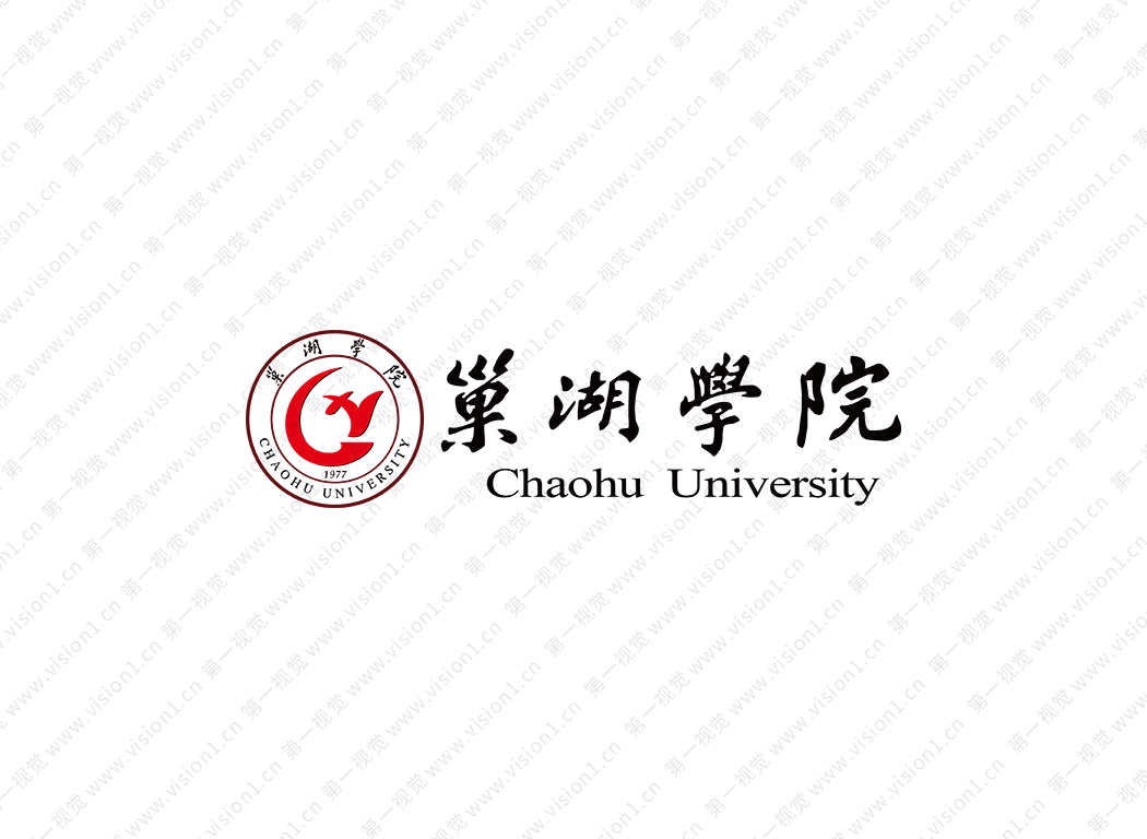 巢湖学院logo校徽PNG透明底ai矢量素材