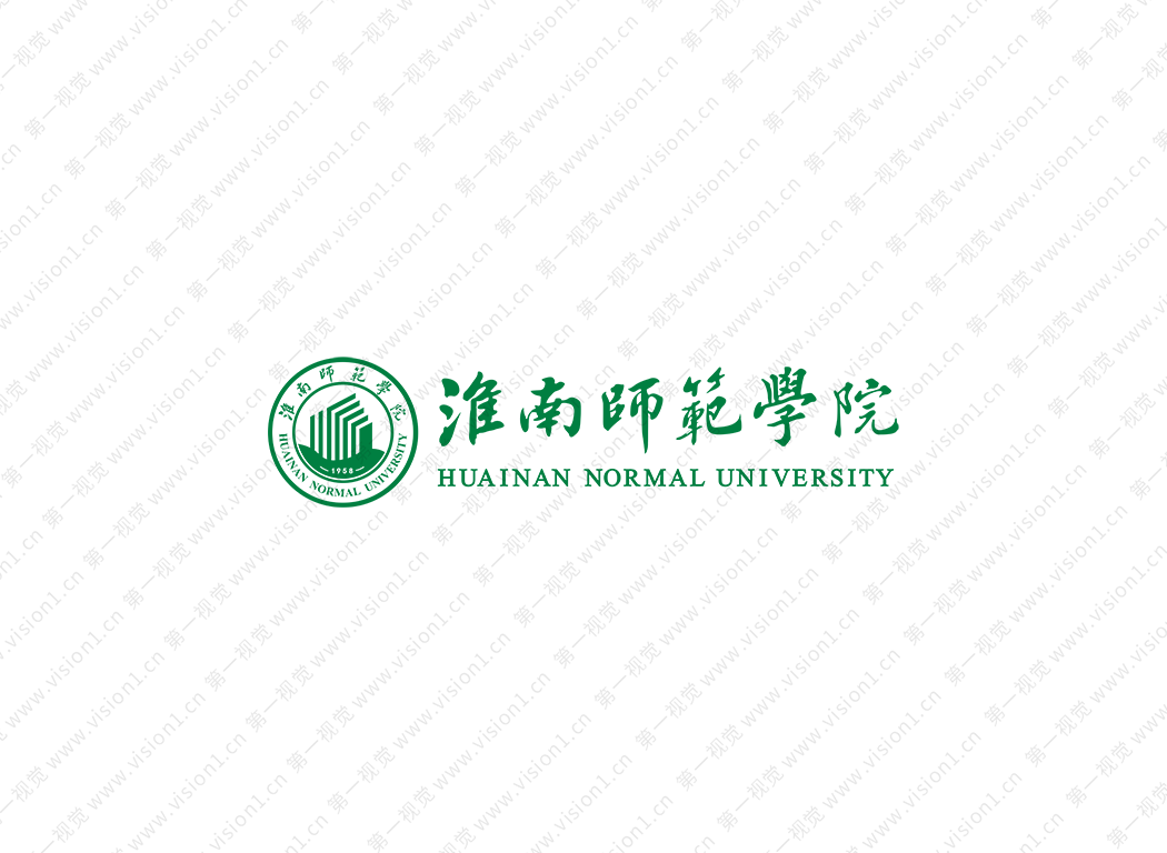 淮南师范学院logo校徽PNG透明底ai矢量素材