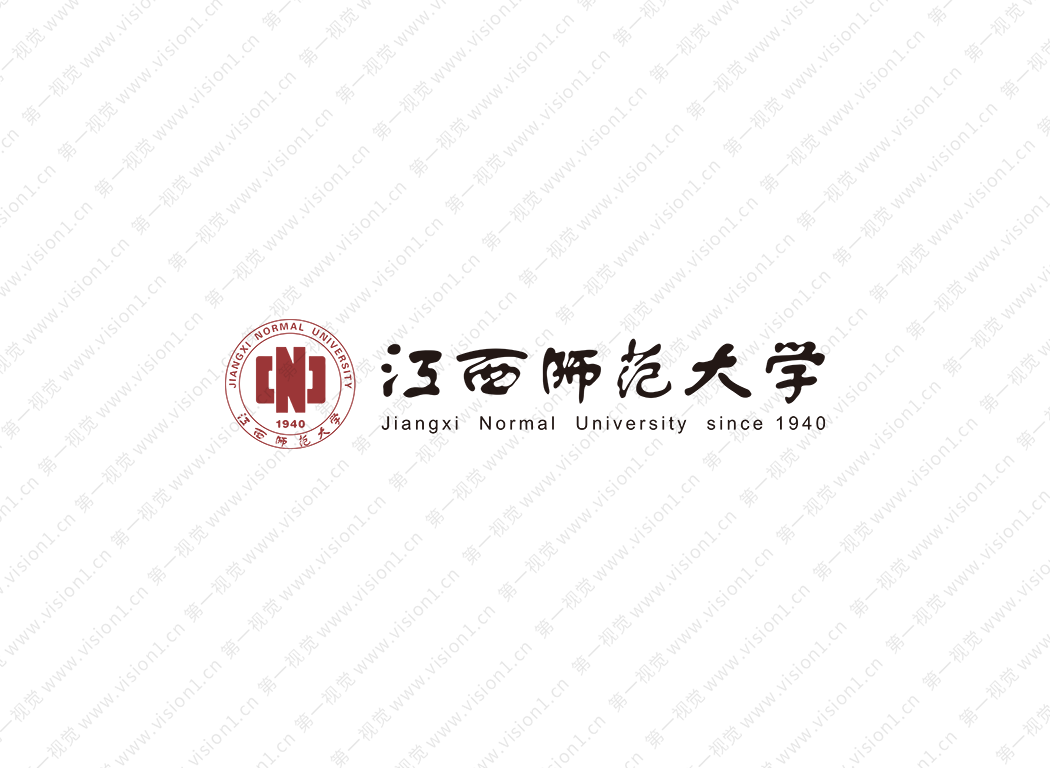 江西师范大学logo校徽PNG透明底ai矢量素材