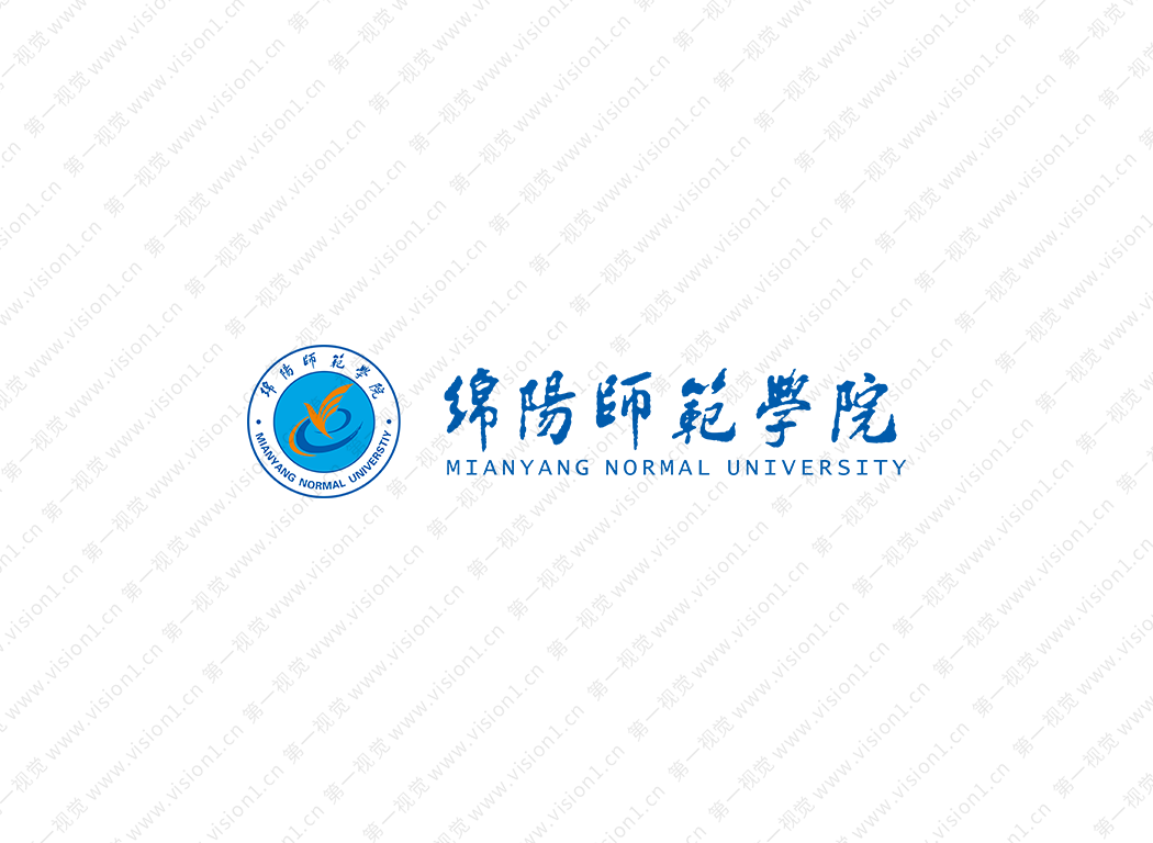 绵阳师范学院logo校徽PNG透明底ai矢量素材