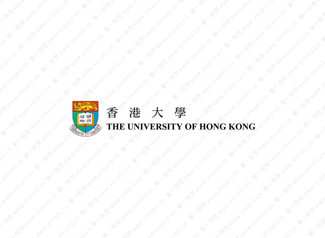 香港大学logo校徽PNG透明底ai矢量素材