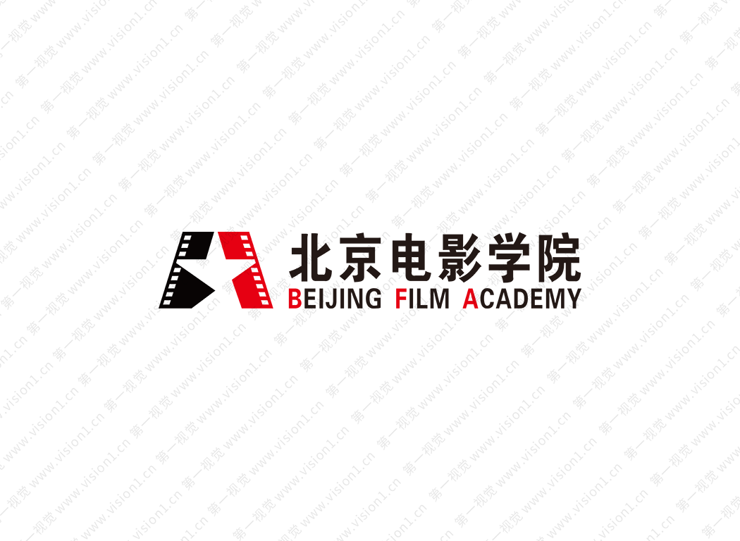 北京电影学院logo校徽PNG透明底ai矢量素材