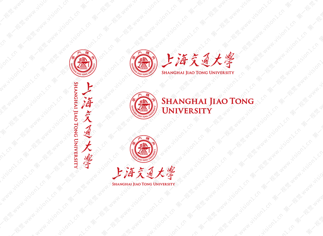 上海交通大学logo校徽PNG透明底ai矢量素材