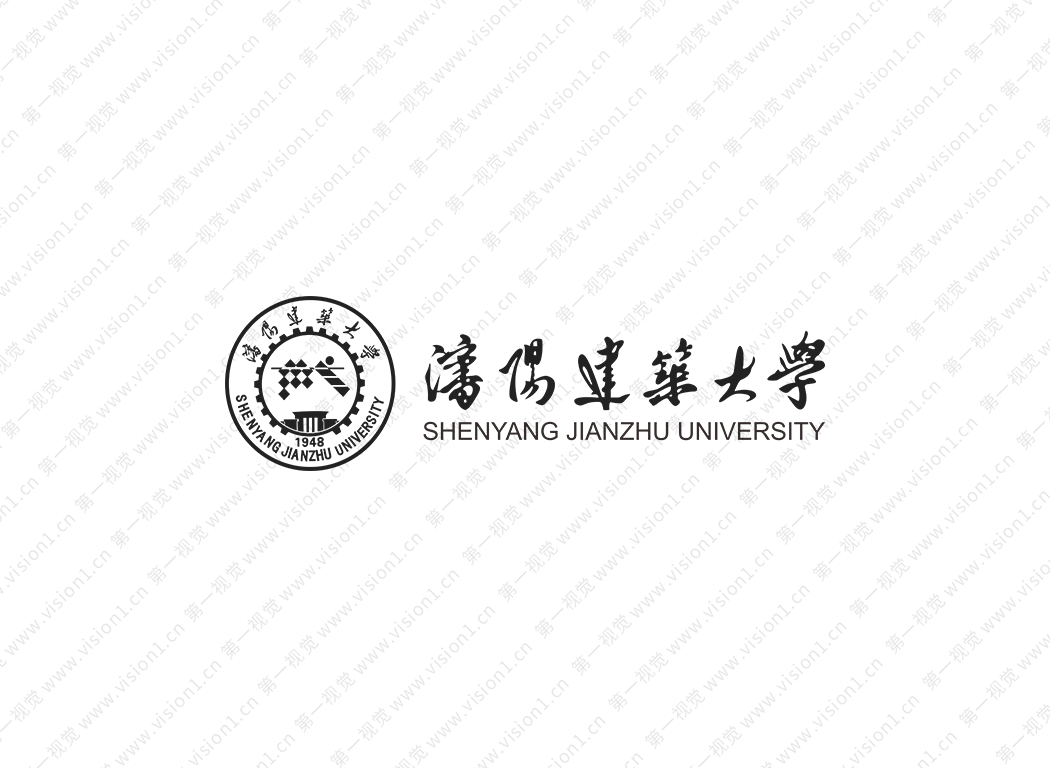 沈阳建筑大学logo校徽PNG透明底ai矢量素材