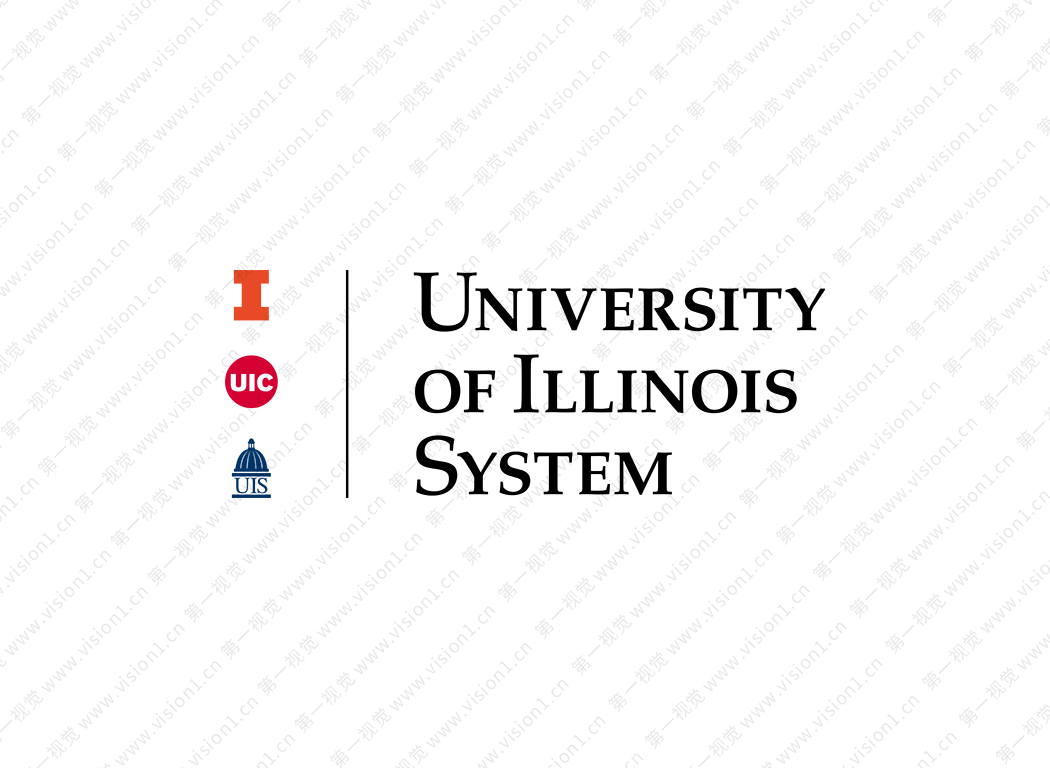 伊利诺伊大学logo校徽PNG透明底ai矢量素材