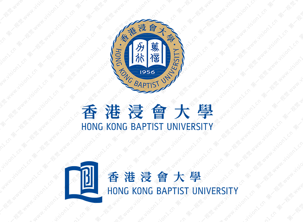 香港浸会大学logo校徽PNG透明底ai矢量素材