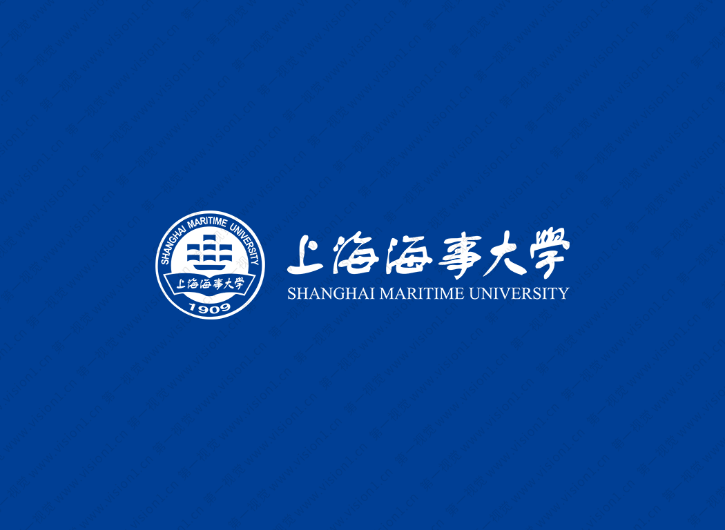 上海海事大学logo校徽PNG透明底ai矢量素材