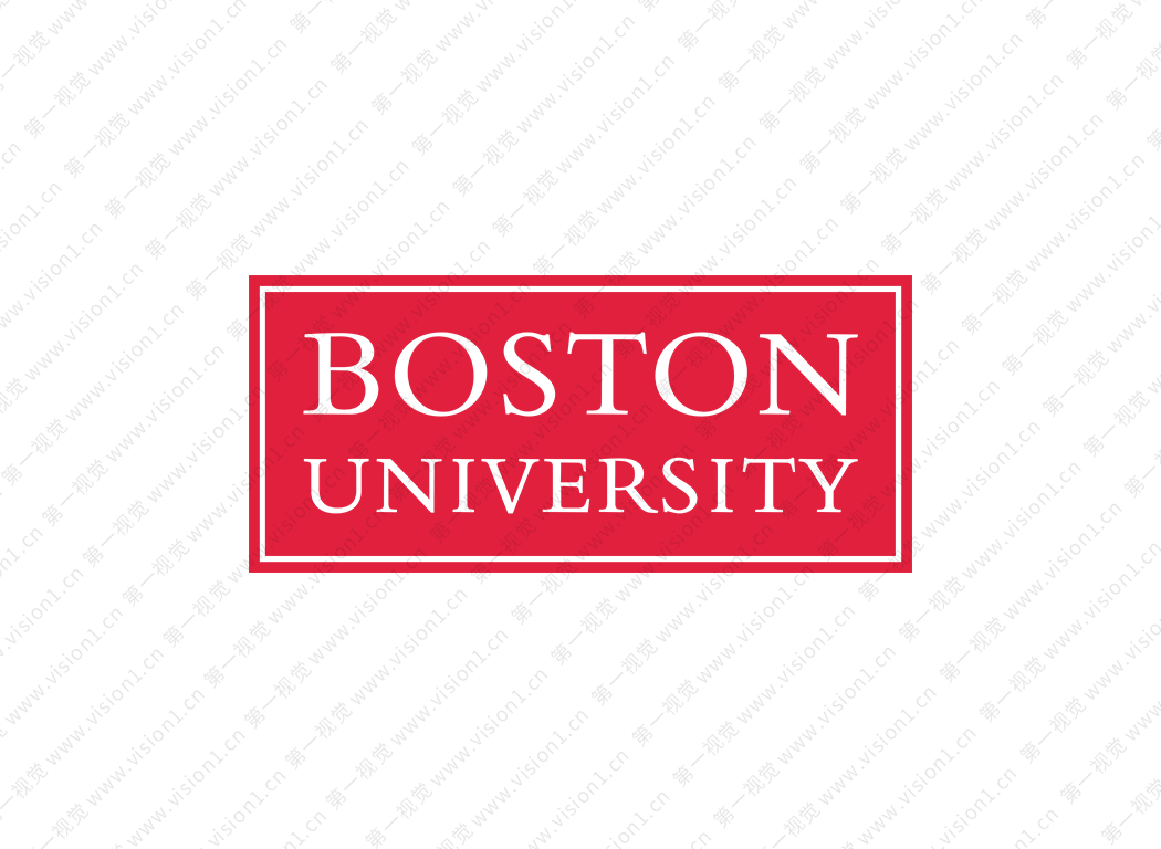 波士顿大学logo校徽PNG透明底ai矢量素材