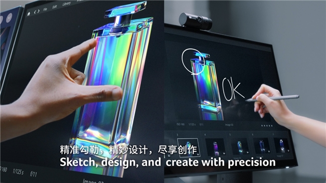 创意不受“色”限!——专属创作者的5K触控显示器!