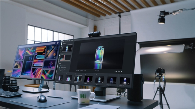 创意不受“色”限!——专属创作者的5K触控显示器!