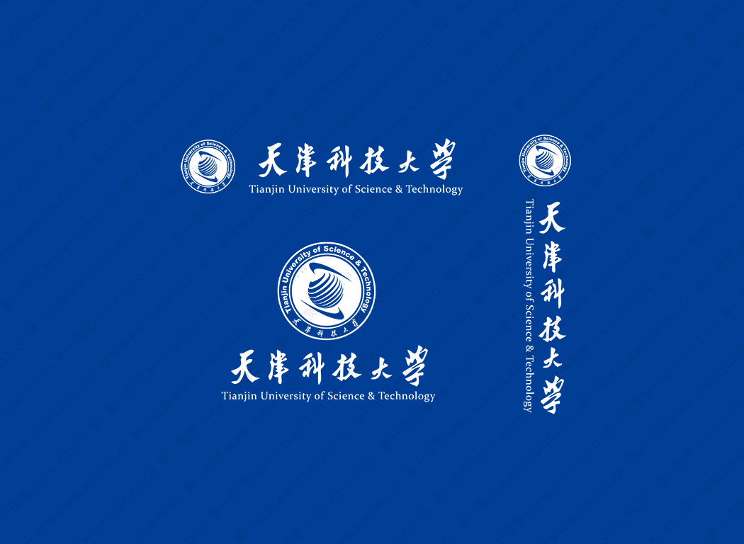 天津科技大学logo校徽PNG透明底ai矢量素材