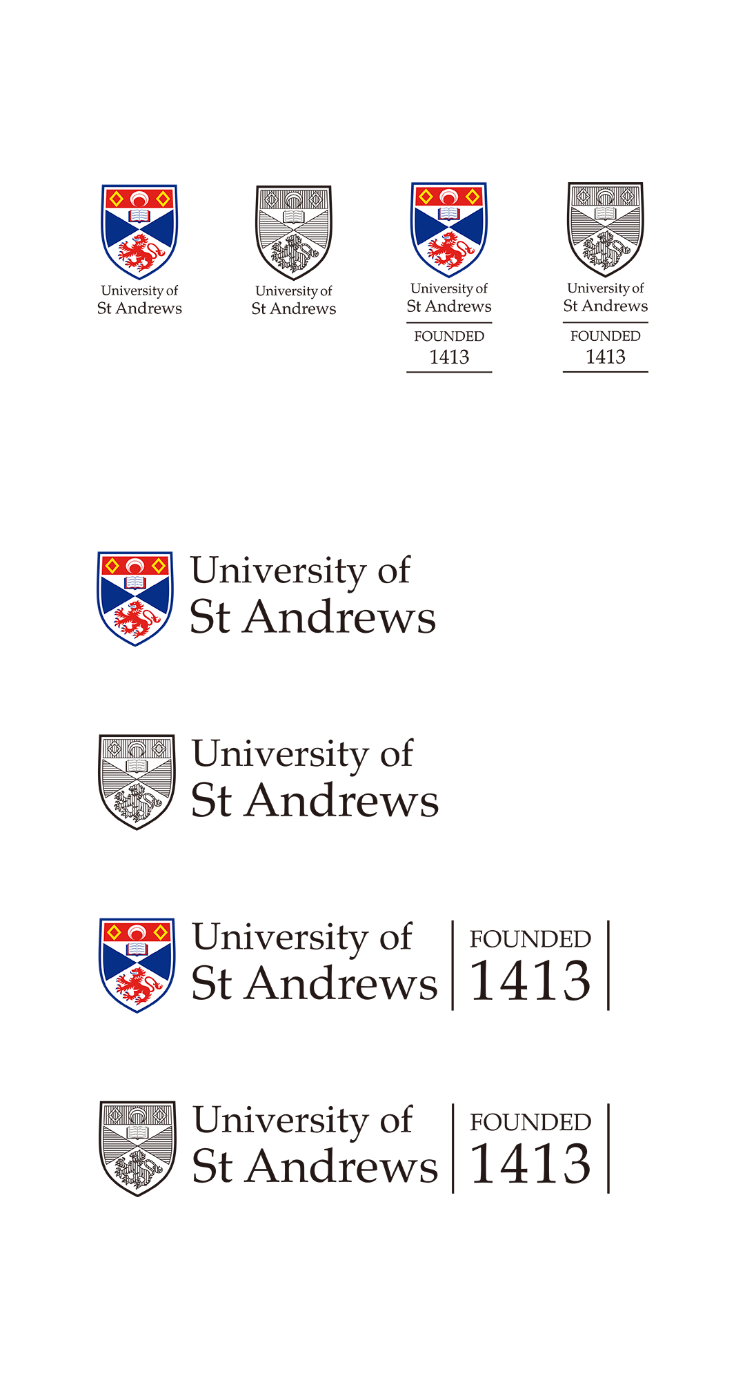 英国圣安德鲁斯大学校徽