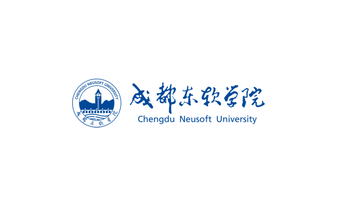 成都东软学院logo校徽PNG透明底ai矢量素材