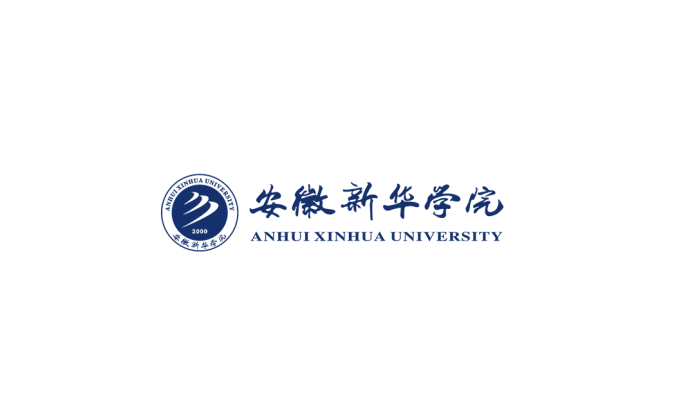 安徽新华学院logo校徽PNG透明底ai矢量素材