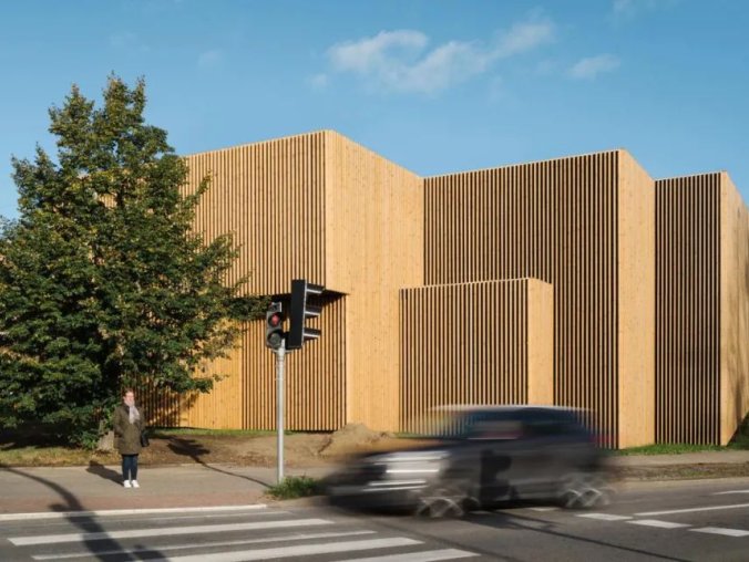 小型公共建筑设计：波兰 Widna 港湾社区中心与图书馆