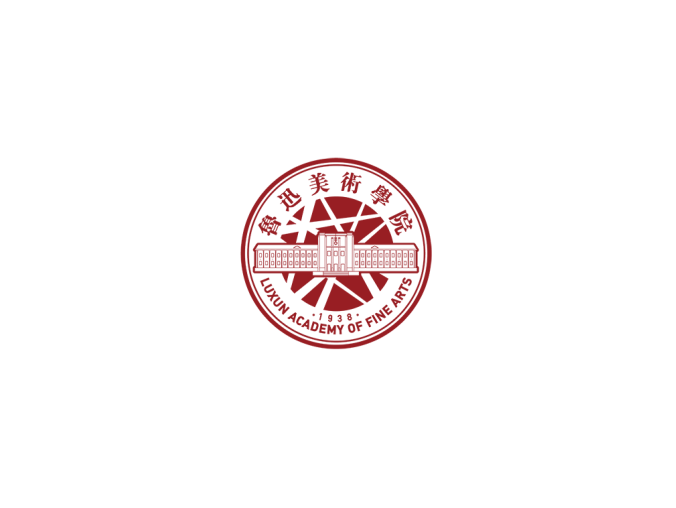 鲁迅美术学院logo校徽PNG透明底ai矢量素材