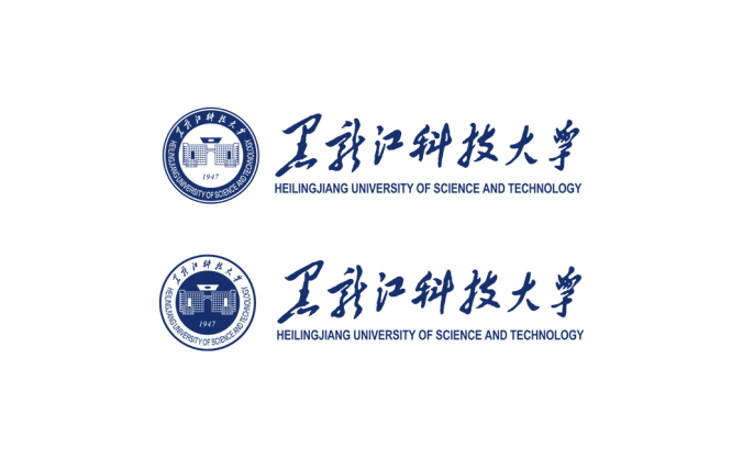 黑龙江科技大学logo校徽PNG透明底ai矢量素材
