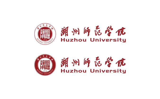 湖州师范学院logo校徽PNG透明底ai矢量素材